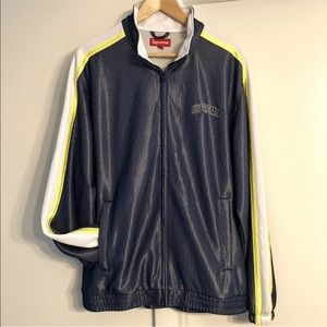SOLD! SUPREME Bonded Mesh Blue XL Track Jacket NEW